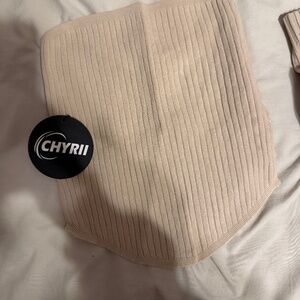 Two piece set- Beige/ skirt and top